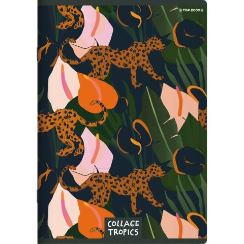 Zeszyt COLLAGE TROPICS A5 96k. 70g linia Top 2000 (400157940) Top 2000