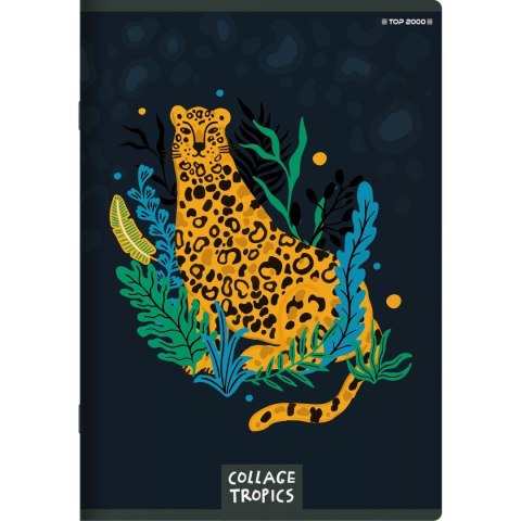 Zeszyt COLLAGE TROPICS A5 96k. 70g linia Top 2000 (400157940) Top 2000