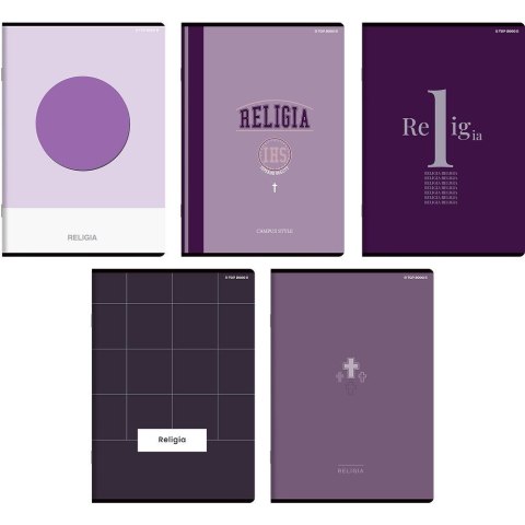 Zeszyt religia A5 60k. 70g krata Top 2000 (400183683) Top 2000