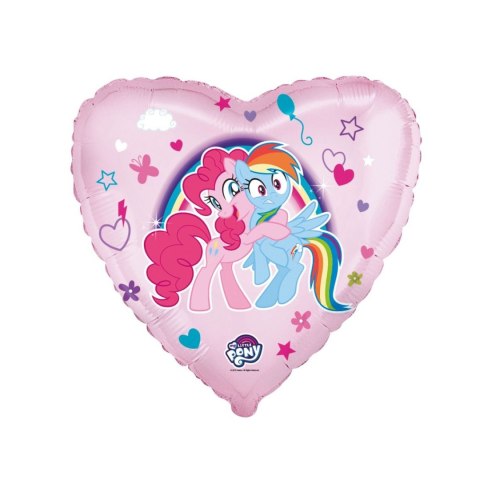 Balon foliowy My Little Pony Uścisk, pakowany 18cal Godan (B201706) Godan