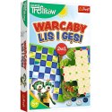 Gra planszowa Trefl Rodzina Treflików Rodzina Treflików Warcaby, lis i gęsi (02301) Trefl