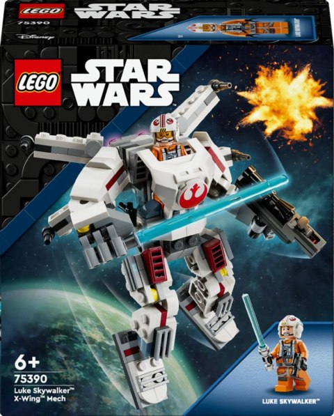 Klocki konstrukcyjne Star Wars Mech X-Wing Lukea Skywalkera Lego (75390) Lego