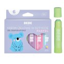 Kredki żelowe BB PASTEL 6x10g 5902277316639 Interdruk (IFARPLSZTBBP) Interdruk