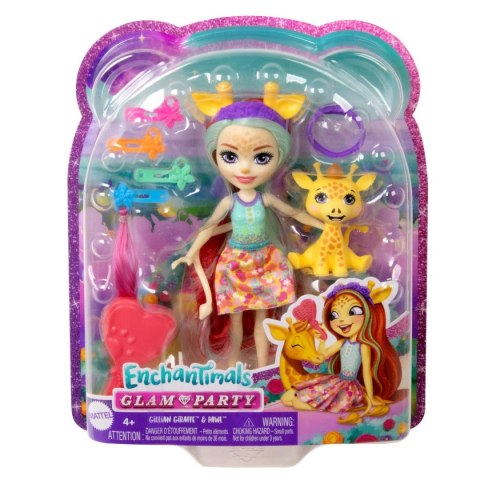 Lalka Mattel Enchantimals Żyrafa Lalka Deluxe [mm:] 150 (HNV29) Mattel