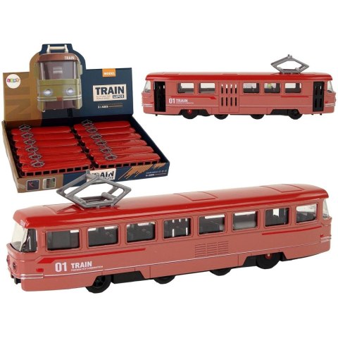 Lokomotywa Napęd Frykcyjny Dźwięki Metalowy Czerwony Lean (15399) Lean