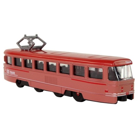 Lokomotywa Napęd Frykcyjny Dźwięki Metalowy Czerwony Lean (15399) Lean