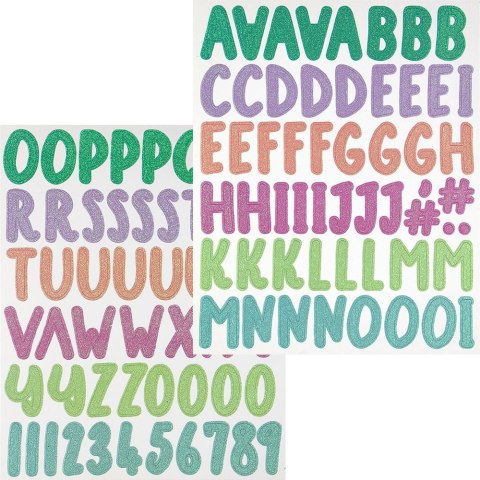 Naklejka (nalepka) Craft-Fun Series Kolorowy alfabet Titanum (22LJ1201) Titanum