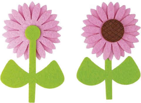 Ozdoba filcowa Craft-Fun Series słoneczniki 3D Titanum (WFB-006) Titanum