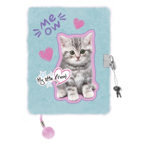 Pamiętnik My Little Friend MINT KITTY A5 Bambino Bambino