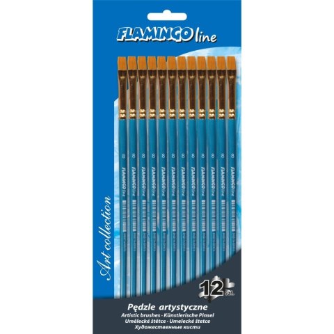 Pędzel nr 8 Flamingo Line Flamingo Line