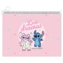 Teczka plastikowa na suwak Stitch A4 mix Beniamin Beniamin