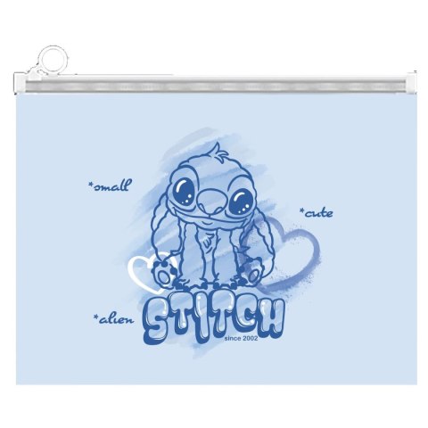Teczka plastikowa na suwak Stitch A4 mix Beniamin Beniamin