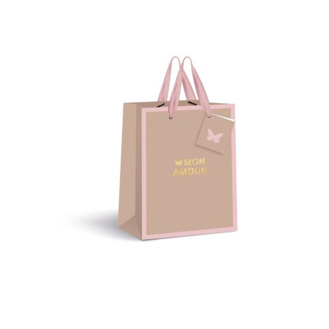 Torba prezentowa GOLD 33x46x10 [mm:] 330x460x 100 Interdruk (190g duża) Interdruk