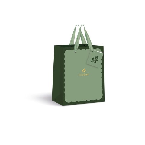 Torba prezentowa GOLD 33x46x10 [mm:] 330x460x 100 Interdruk (190g duża) Interdruk