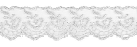 Wstążka Craft-Fun Series Koronka 38x2 [mm x m] biała Titanum (24BR0201-77(W)) Titanum