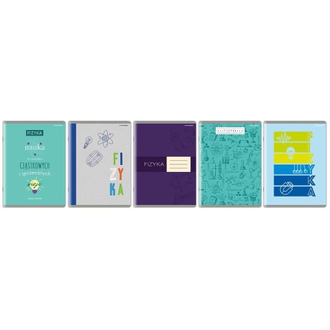 Zeszyt fizyka A5 60k. 80g krata [mm:] 150x210 TOP-2000 (400160589) TOP-2000