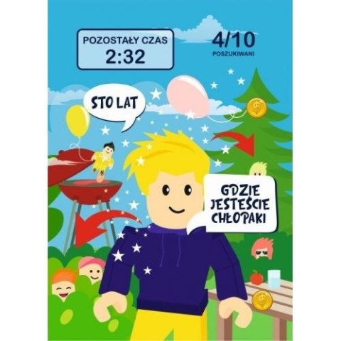 Kartka składana Karnet B6 ur.dzieci R B6 Henry (5907465660600) Henry