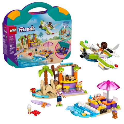 Klocki konstrukcyjne Lego Friends Kreatywna walizka plażowa (42672) Lego