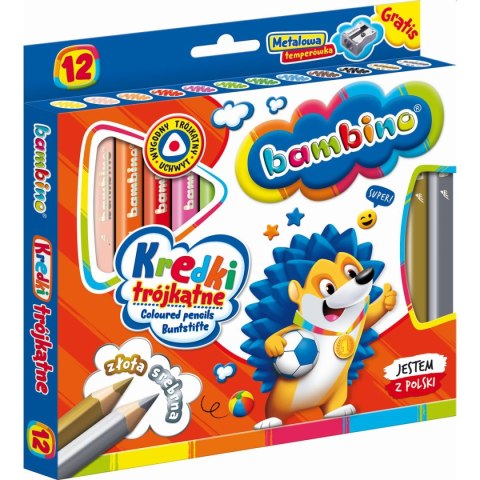 Kredki ołówkowe 12 kol. St.Majewski St.Majewski