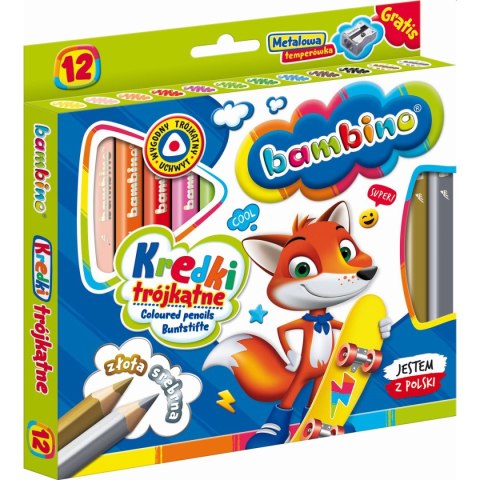 Kredki ołówkowe 12 kol. St.Majewski St.Majewski