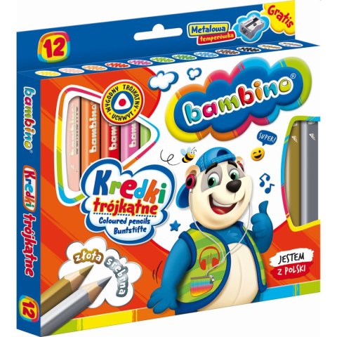 Kredki ołówkowe 12 kol. St.Majewski St.Majewski