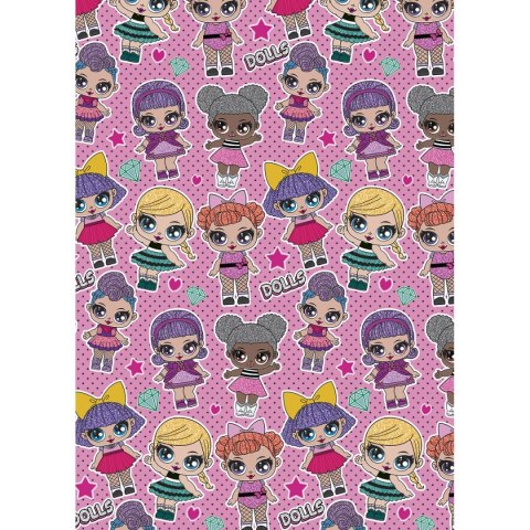 Papier pakowy ozdobny rolka dziecięcy [mm:] 2000x700 Pol-mak Pol-mak