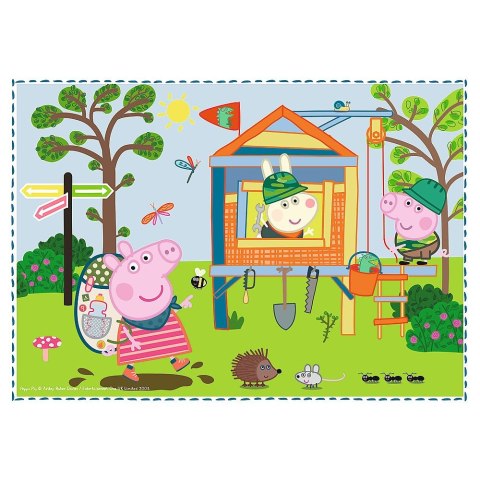 Puzzle Peppa Pig 4w1 el. Trefl (34359) Trefl