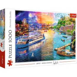 Puzzle Trefl Rejs po rzece 1000 el. (10860) Trefl