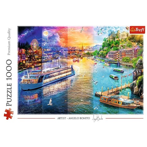 Puzzle Rejs po rzece 1000 el. Trefl (10860) Trefl