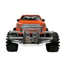 Samochód Lean Zestaw Pojazdów Czerwony Monster Truck Czarne BMW Laweta 58 cm (9268) Lean