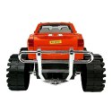 Samochód Lean Zestaw Pojazdów Czerwony Monster Truck Czarne BMW Laweta 58 cm (9268) Lean