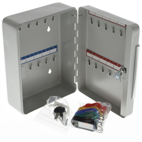 Szafka na klucze szary metal [mm:] 200x150x 78 Argo (606039) Argo