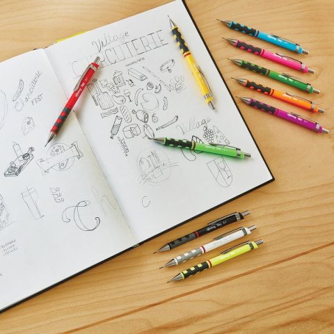 Zestaw piśmienniczy TIKKY oł+12rysików + gumka 3501170770597 Rotring Rotring