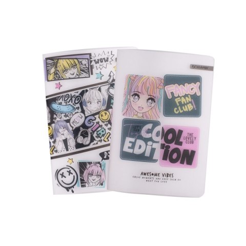 Zeszyt priplak-manga A5 60k. krata Beniamin (4317) Beniamin