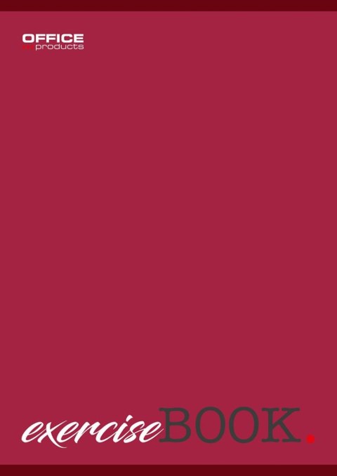 Zeszyt A5 80k. 60g kratka Office Products (16258161-99) Office Products