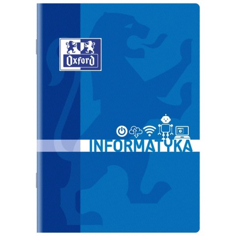 Zeszyt tematyczny angielski A5 60k. 90g krata Oxford (400139056) Oxford