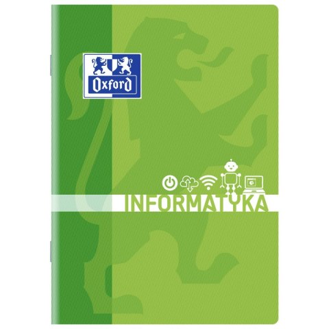 Zeszyt tematyczny angielski A5 60k. 90g krata Oxford (400139056) Oxford