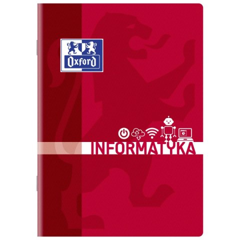 Zeszyt tematyczny angielski A5 60k. 90g krata Oxford (400139056) Oxford