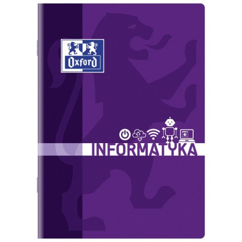 Zeszyt tematyczny angielski A5 60k. 90g krata Oxford (400139056) Oxford