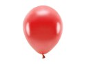 Balon gumowy Partydeco Metalizowane Eco Balloons czerwony 260mm (ECO26M-007) Partydeco