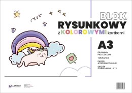 Blok rysunkowy Wektor A3 kolorowy 80g 20k Wektor