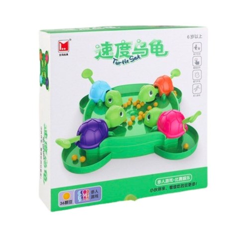 Gra zręcznościowa Głodne Żółwie Plansza Kulki Lean (13797) Lean