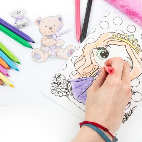 Kredki ołówkowe 12 kol. Kidea (KMJ12KKA) Kidea