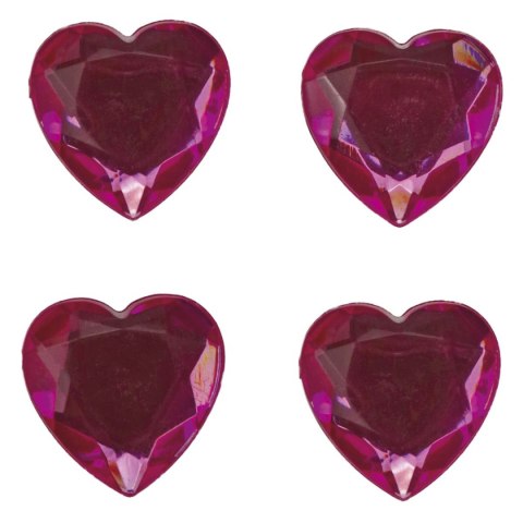 Kryształki Craft-Fun Series serca fuksja Titanum (24sl03138) Titanum