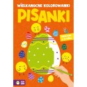 Książeczka edukacyjna Zielona Sowa Wielkanocne kolorowanki. Pisanki Zielona Sowa