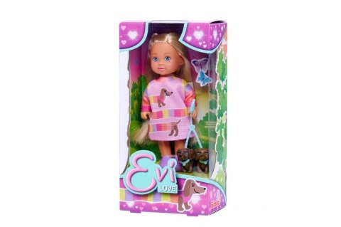 Lalka Evi z pieskami na spacerze [mm:] 120 Simba (573-3688) Simba