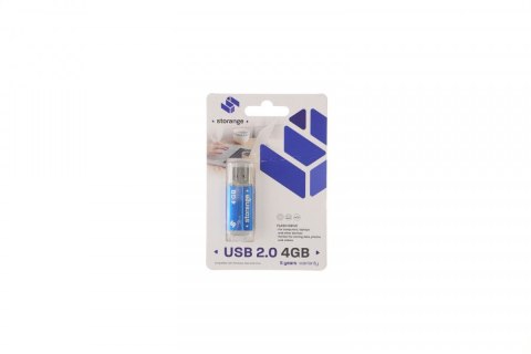 Pendrive Storange Blue 4GB (STORANPEN4GBBLUE2.0) Storange