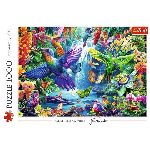 Puzzle Kolibry w tropikach 1000 el. Trefl (10880) Trefl