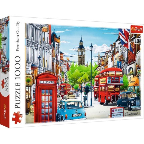 Puzzle Trefl Ulica Londynu 1000 el. (10557) Trefl