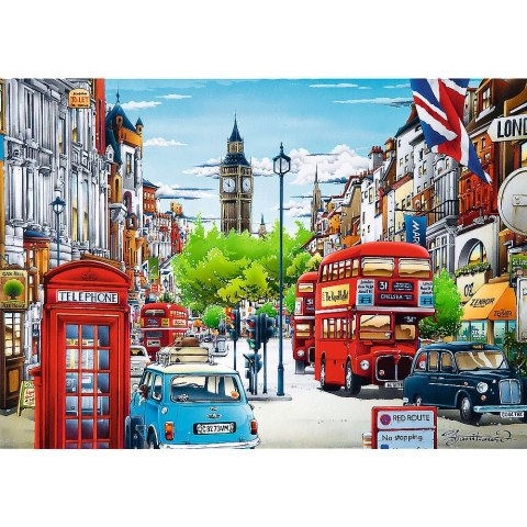 Puzzle Ulica Londynu 1000 el. Trefl (10557) Trefl
